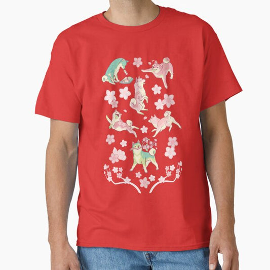 Shibakura & Matchinu in strawberry T-Shirt