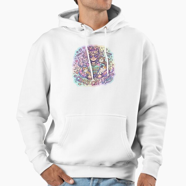 Crazy cat lady Hoodie