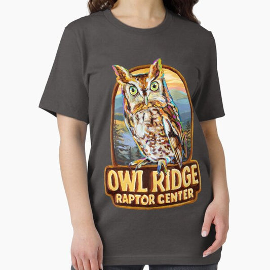 Owl Ridge Raptor Center Eastern Screech Owl Nugget T-Shirt