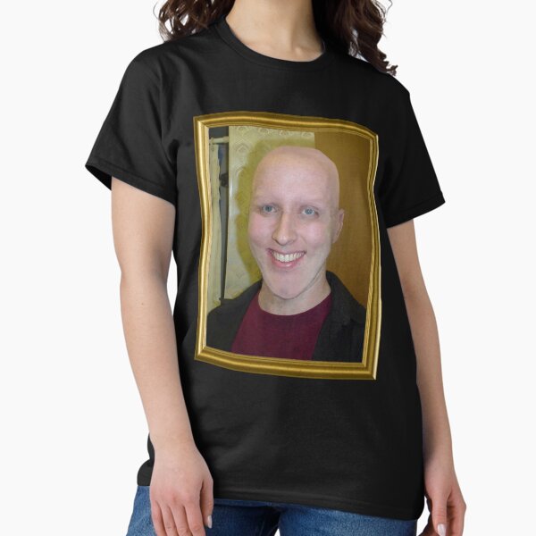 Bald Nostalgia Critic in Picture Frame T-Shirt