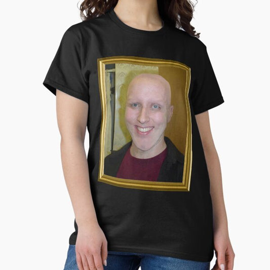 Bald Nostalgia Critic in Picture Frame T-Shirt
