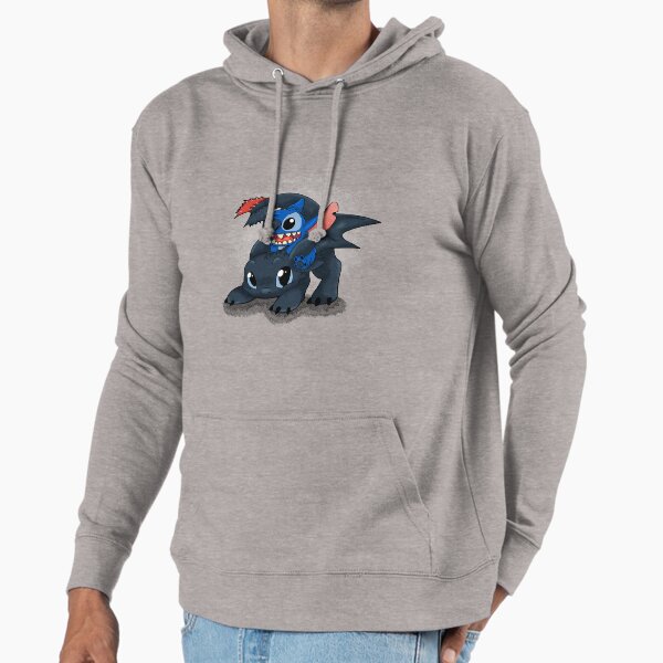 Stitch Toothless Crossover Hoodie