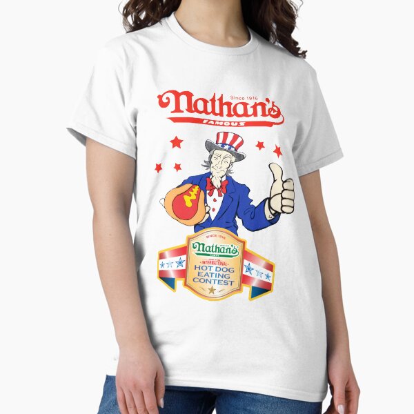 Joey Chestnut Nathans Hot Dog Eating Fourth Of July 2021 T-Shirt