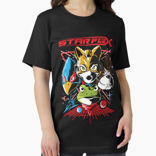 Starfox Retro Video Game T-Shirt