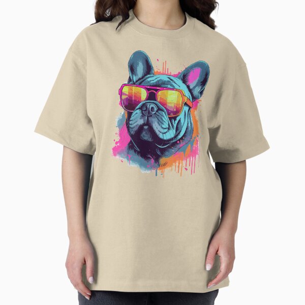 Sunglasses French Bulldog II - Cool design for stylish dog owners T-Shirt