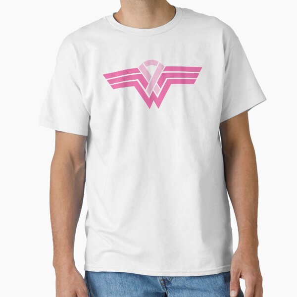 Superhero Ribbon - Breast Cancer Awareness T-Shirt