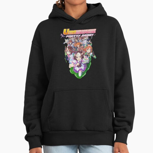 UmaMusume Pretty Derby Anime Art Horsegirl Design Hoodie