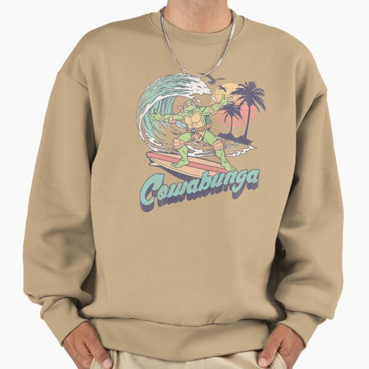 Teenage Mutant Ninja Turtles Michelangelo Surf Sweatshirt