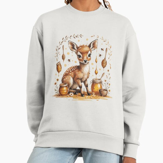Cute Honey Deer Woodland Animal Sweatshirt