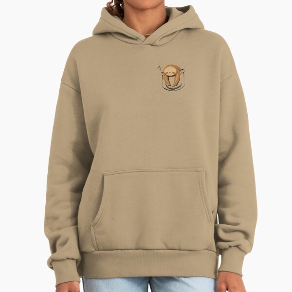 Sloth in a Pocket Hoodie