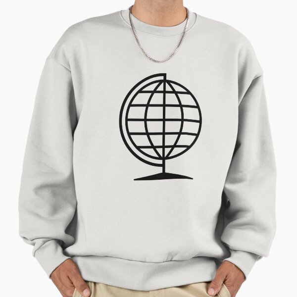 Globe Travel World Globe Sweatshirt