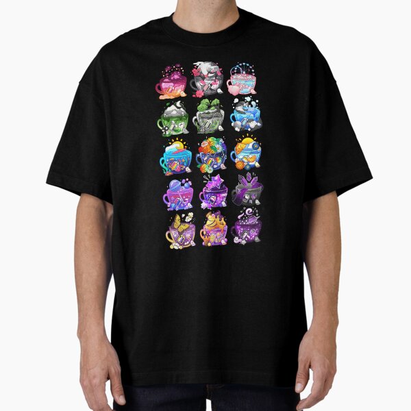 Pride Flag Teacup Collection T-Shirt