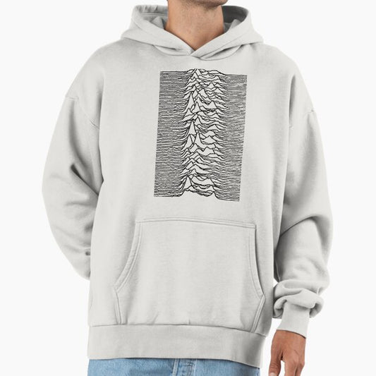 Unknown Pleasuresin Black Hoodie