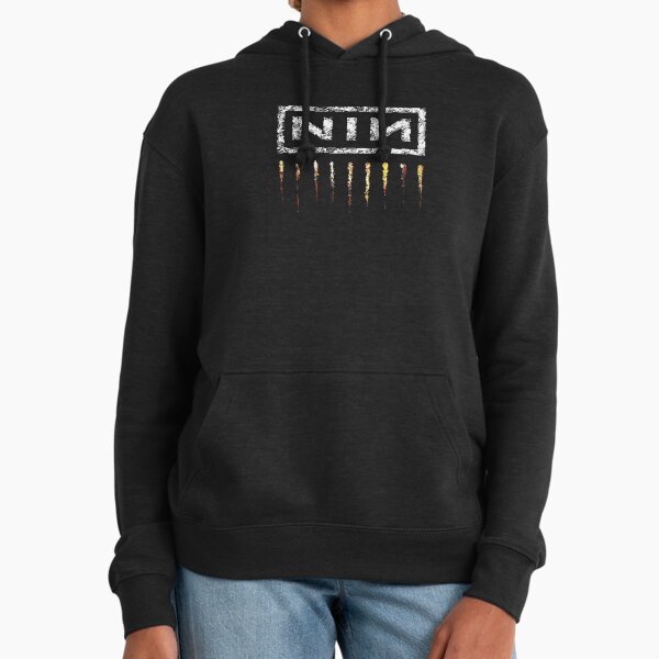 Dark Red of N-I-N Hoodie