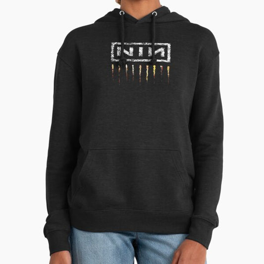 Dark Red of N-I-N Hoodie