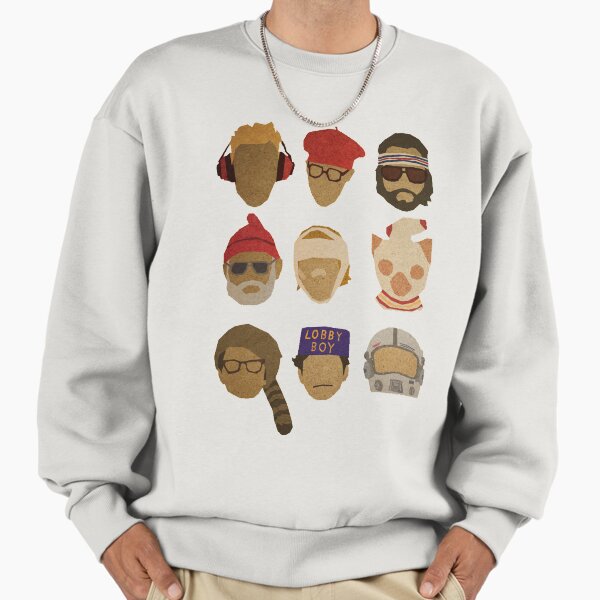Wes Anderson's Hats Sweatshirt
