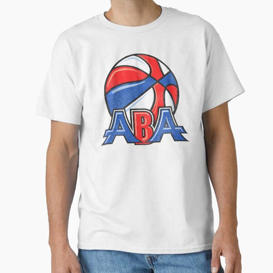 ABA Basketball Retro Emblem T-Shirt