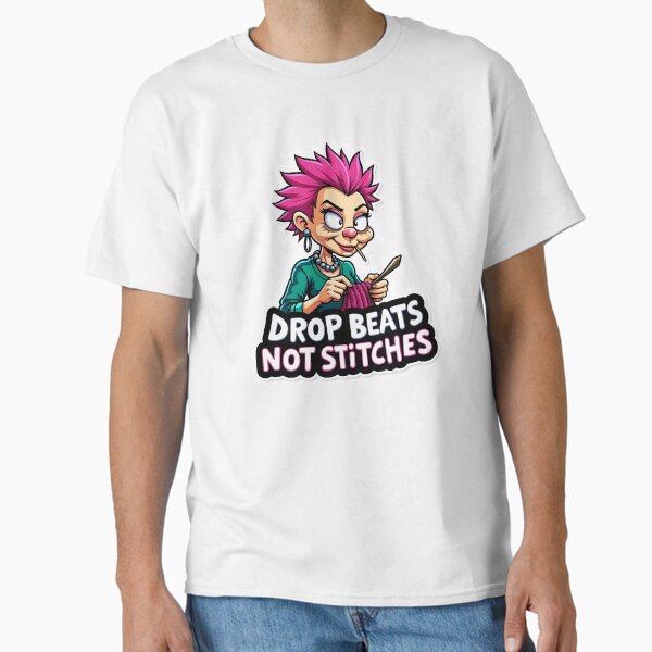 Knitting Punk Grandma T-Shirt