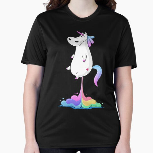 Unicorn Fart Active T-Shirt