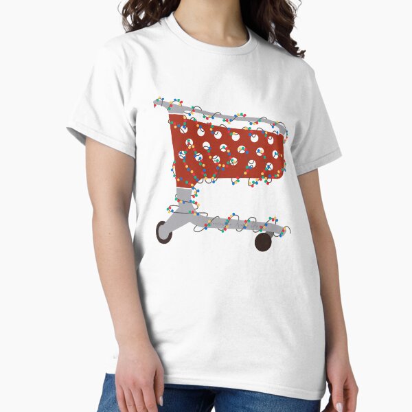 Retail Holiday Lights Cart T-Shirt