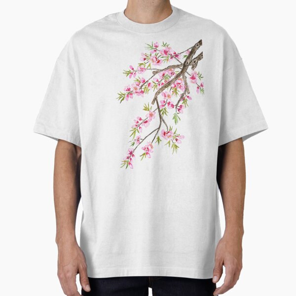 Hand painted pink peach blossom 2020 T-Shirt