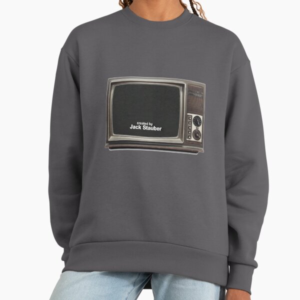 Created by jack stauber retro tv Sweatshirt