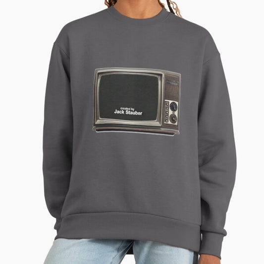 Created by jack stauber retro tv Sweatshirt