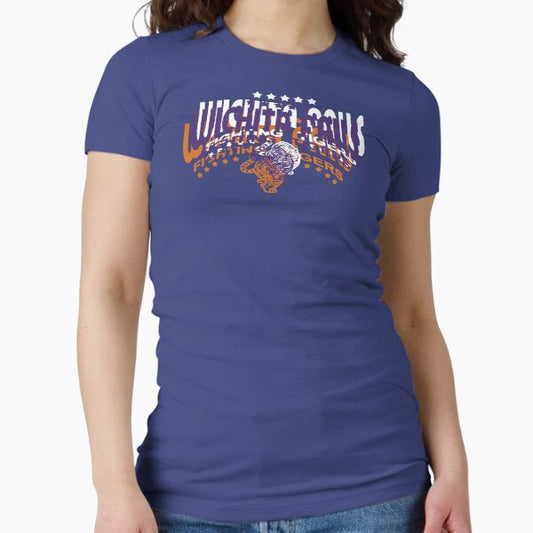 Rose Tyler's Wichita Falls Fighting Tigers Shirt Fitted T-Shirt