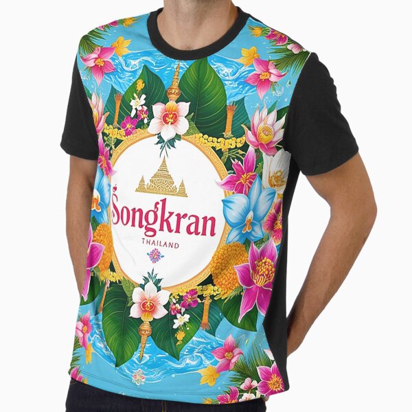 Songkran festival Graphic T-Shirt