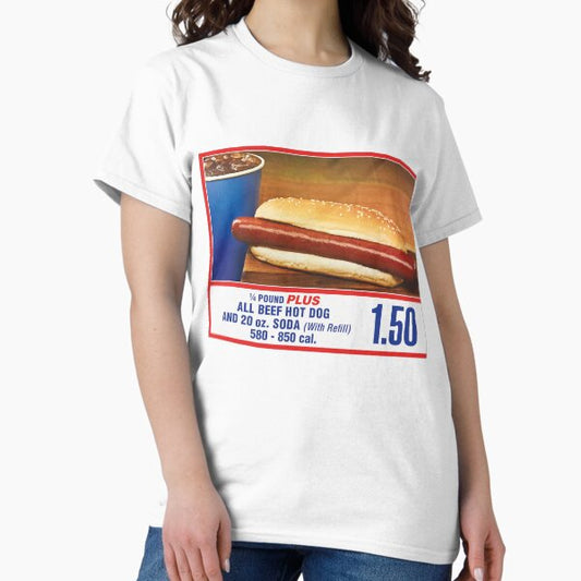 $1.50 FOODCOURT HOT DOG SHIRT T-Shirt