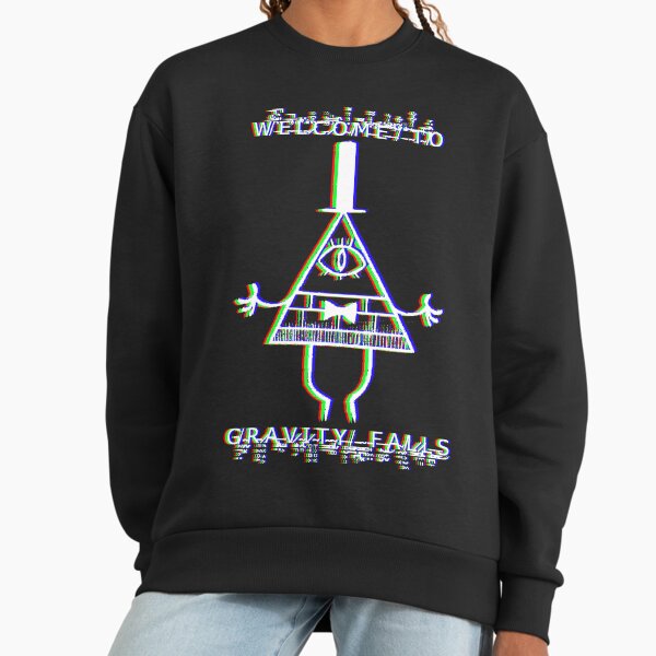 Bill Cipher - Welcome to Gravity Falls - Anaglyph Sweatshirt