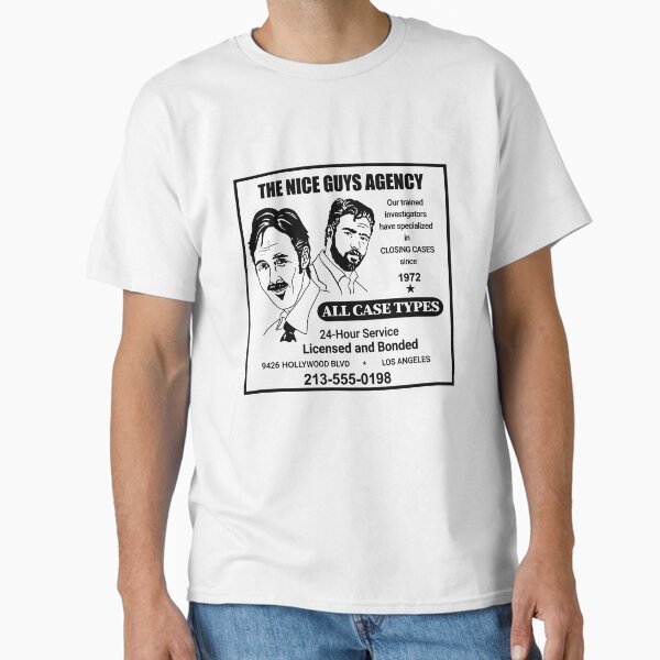 The Nice Guys Agency Pamphlet T-Shirt