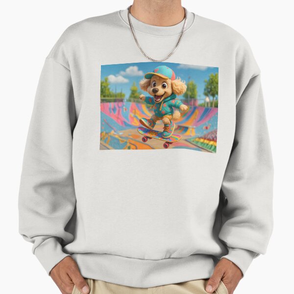 Skater Poodle Sweatshirt