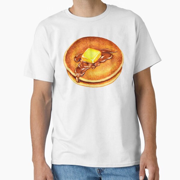 Pancakes Pattern T-Shirt