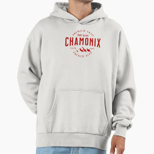 Chamonix Mont Blanc premium trail Hoodie