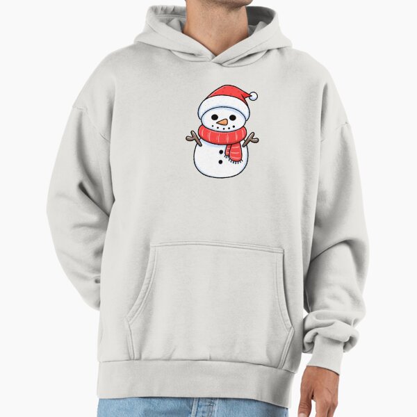 Cute Snowman white version Hoodie