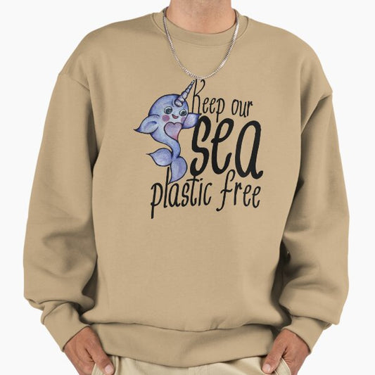 Keep our sea plastic free Sweatshirt