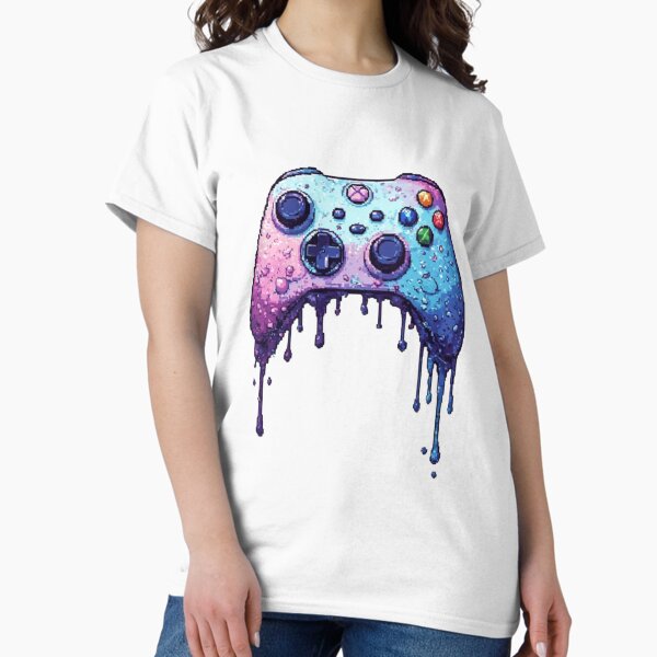 Melting Video Game controller T-Shirt