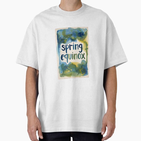 Spring Equinox Watercolor – Ostara Pagan Seasonal Art T-Shirt