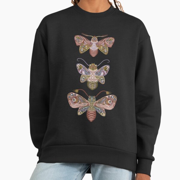 Three Moths in Autumn Sweatshirt