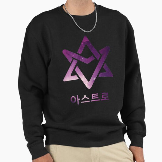 ASTRO KPOP LOGO GALAXY Sweatshirt