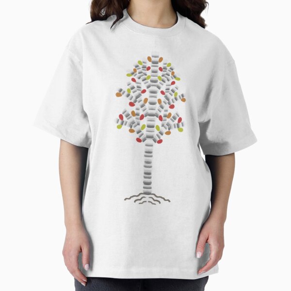 Birch Tree Fall Leaves T-Shirt