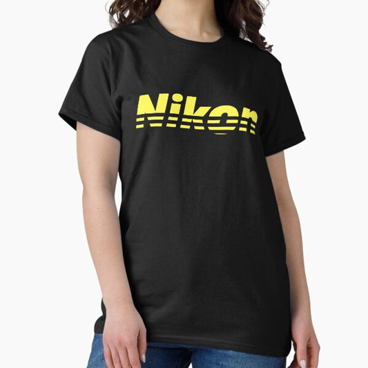 Nikon Yellow Logo T-Shirt