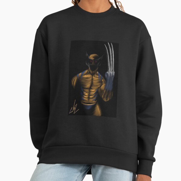 Aggression (Wolverine) - with background Sweatshirt