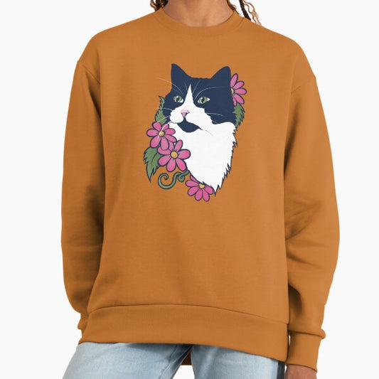 Tuxedo Cat Sweatshirt