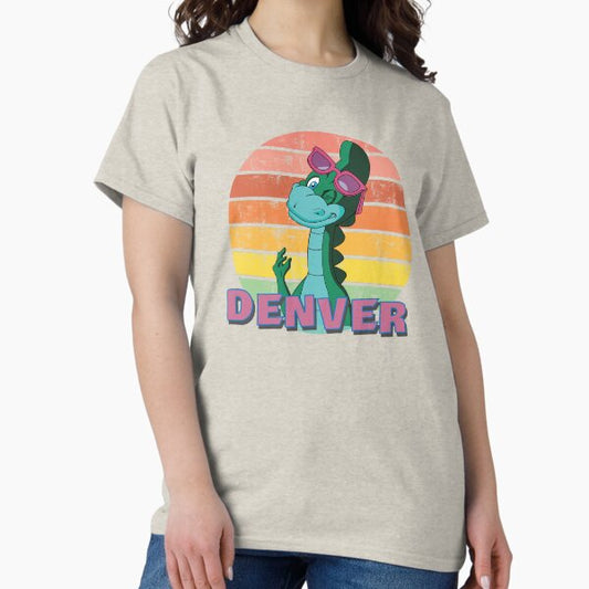 Denver The Last Dinosaur Funny Tee T-Shirt