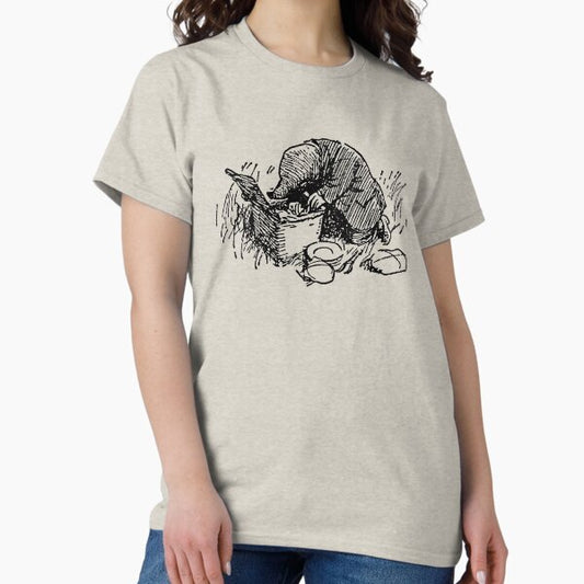Wind in the Willows Mole - Vintage Art T-Shirt
