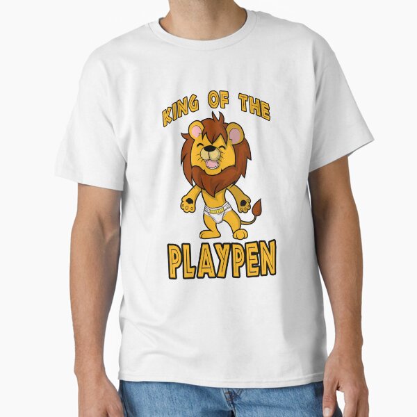 Baby Lion Cub King of the Playpen ABDL / FURRY Design T-Shirt