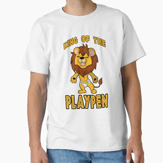 Baby Lion Cub King of the Playpen ABDL / FURRY Design T-Shirt