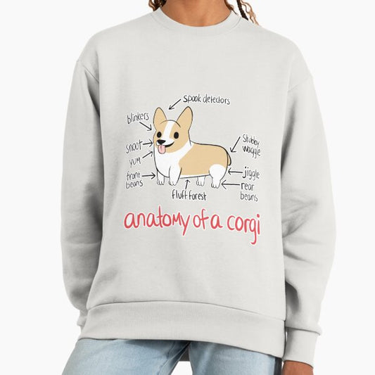 Anatomy of a Corgi Sweatshirt